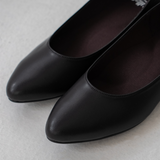 Gullar Women's Vegan Leather Pointed Toe Flats