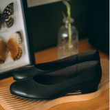 Gullar Women's Vegan Leather Round Toe Flats