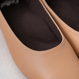 Gullar Women's Vegan Leather Pointed Toe Flats