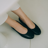 Gullar Women's Vegan Leather Round Toe Flats