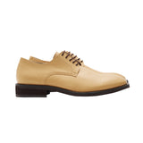 Ms.Gullar Zapatos de cuero sencillos lisos Derby-Vegetarian