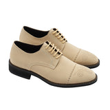 Zapatos derby-vegetarianos tallados horizontales de mujer de gullar