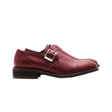 Gullar zapatos de cuero monje vegetarianos elegantes de una sola hebilla para mujer