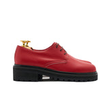 Gullar Zapatos Martin de tres agujeros para mujer-Zapatos de cuero vegetarianos