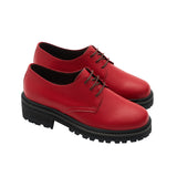 Gullar Zapatos Martin de tres agujeros para mujer-Zapatos de cuero vegetarianos