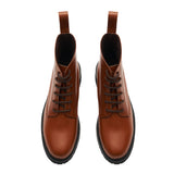 Gullar - Botas Martin de seis agujeros para hombre, zapatos de cuero vegetarianos