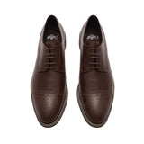 Zapatos derby-vegetarianos tallados horizontales de mujer de gullar