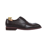 Gullar Crossed Gentleman Oxford-Vegetarian Leather Zapatos para hombre