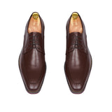 Vestido de hombre Gullar con elegantes zapatos derby-vegetarianos de piel