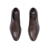 Gullar, zapatos de cuero sencillos y sencillos Derby-Vegetarian para hombre