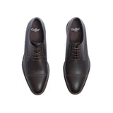 Gullar, zapatos clásicos de cuero Derby-vegetariano con decoración cruzada para hombre