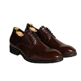 Gullar 男士 素面德比足弓增高鞋 - 素食皮鞋