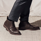 Botas safari de hombre gullar-zapatos de cuero vegetariano