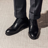 Gullar 男士 素面德比足弓增高鞋 - 素食皮鞋