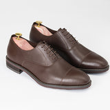 GULLAR Men's Simple Tangent Oxford-Vegan Leather Shoes