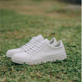 Gullar Women's Vegan Leather White Shoes