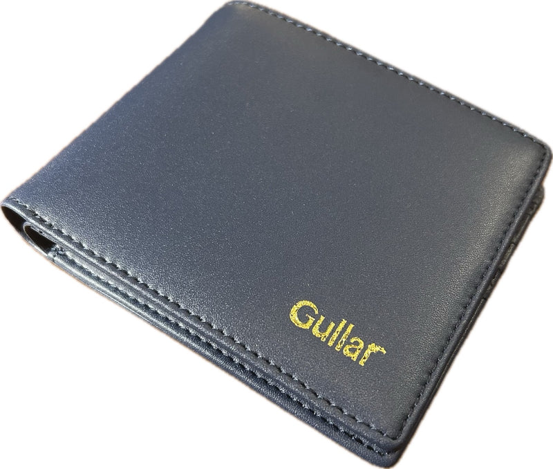 Gullar Brown Wallet Men's Short Clip