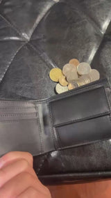 Gullar Brown Wallet Men's Short Clip