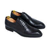 Gullar Men's Gorgeous Wing Pattern Oxford-Vegetarian Leather Shoes
