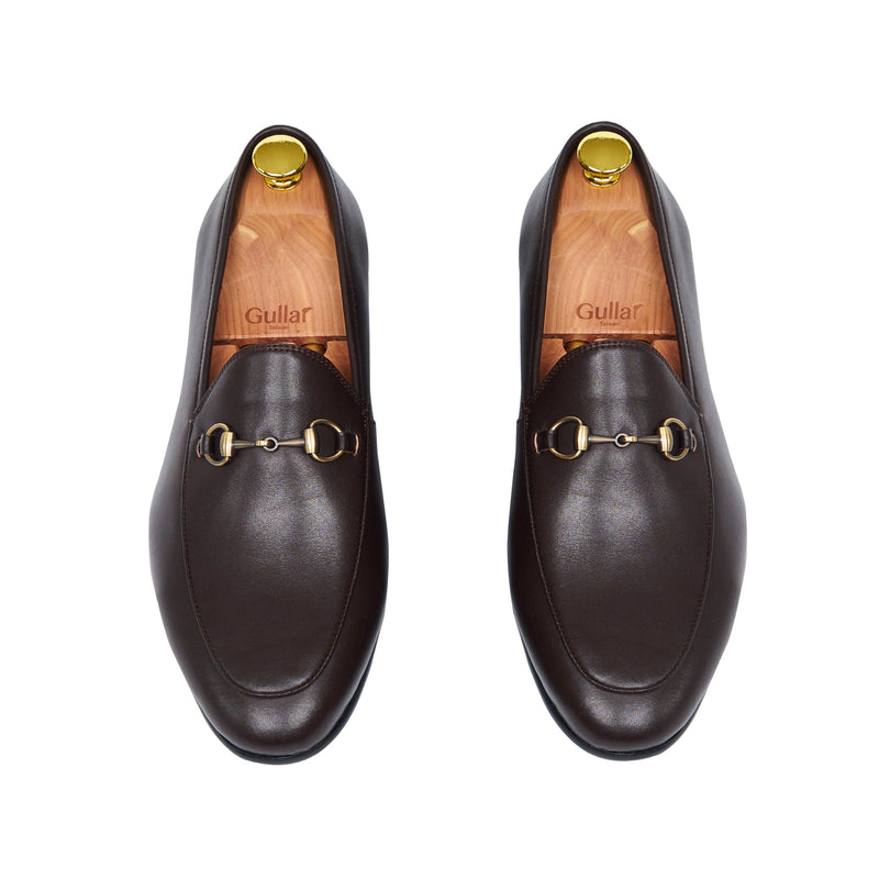 Gullar Men's Buckle Style Yale Fu-Vegetarian Leather Shoes