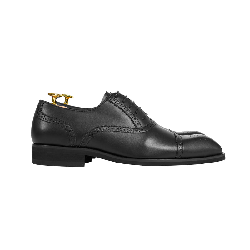 Gullar men's classic full-carved oxford-vegetarian leather shoes