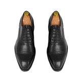 Gullar zapatos clásicos de cuero oxford-vegetariano tallados en su totalidad para hombre