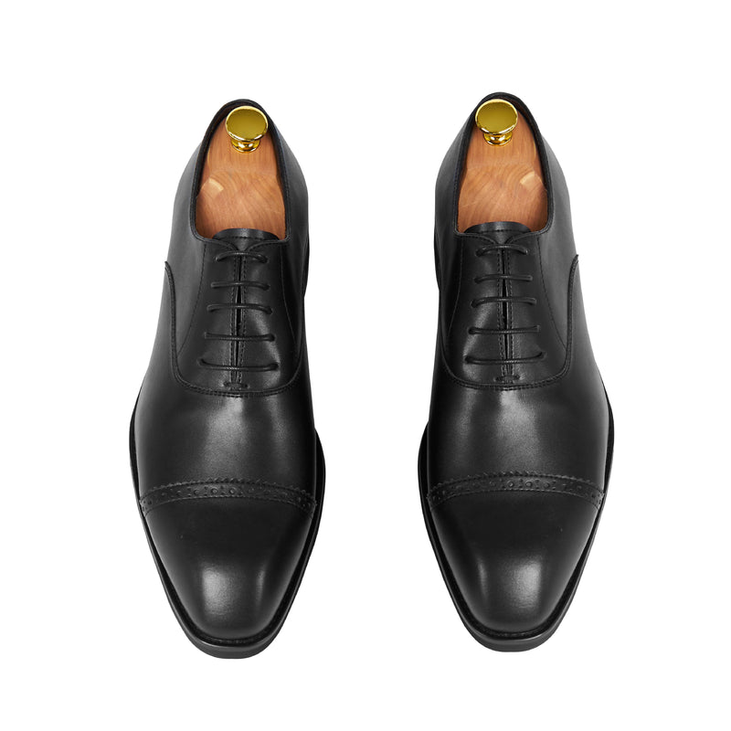 Gullar 男士 內斂橫飾側線牛津-素食皮鞋