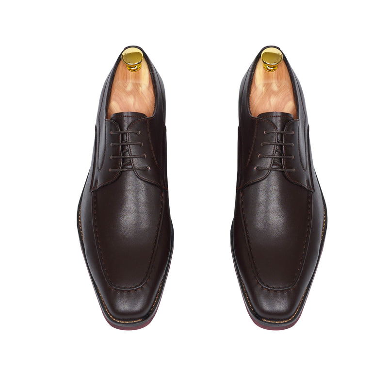 Gullar men's dress with elegant derby-vegetarian leather shoes