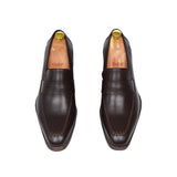 Gullar zapatos de cuero para hombre elegantes penny love-vegetarian