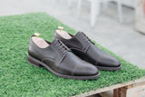 Gullar, zapatos de cuero derby-vegetariano tallados con decoración cruzada para hombre