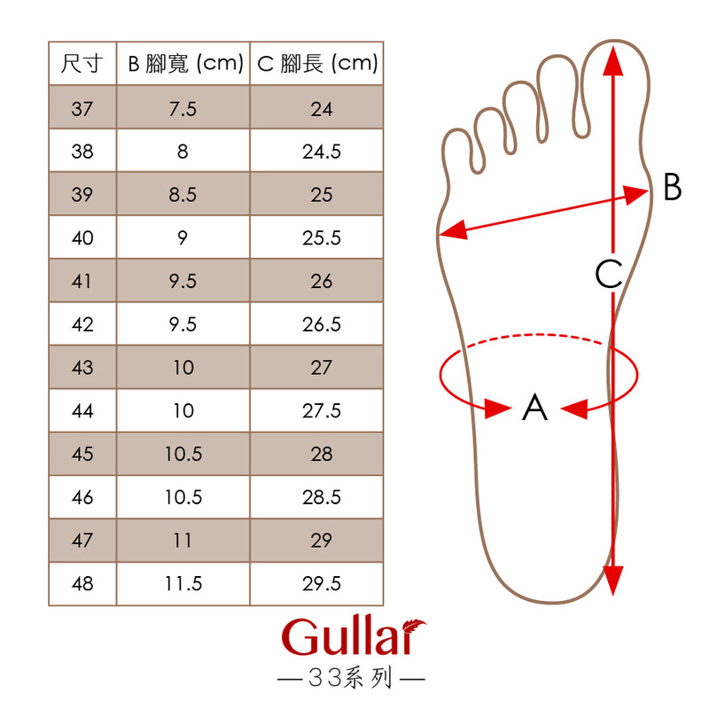 Gullar Men's Patent Arch Activated Carbon Insole
