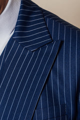 Gullar Navy Blue Stripe Suit