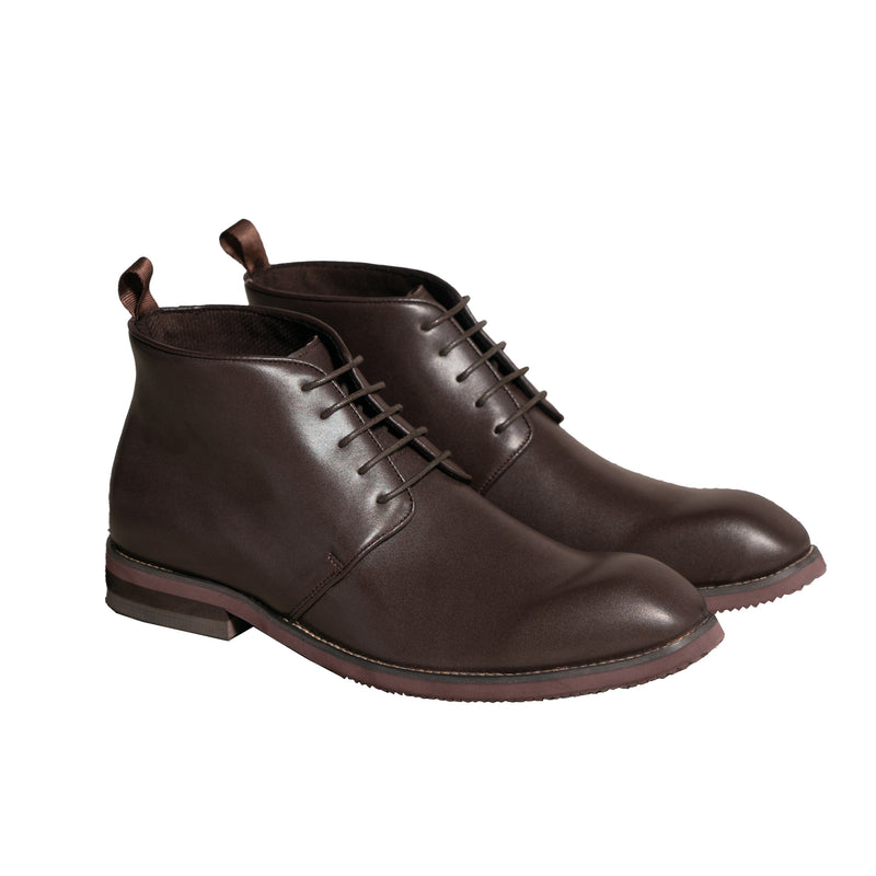 Gullar men's desert boots-vegetarian leather shoes