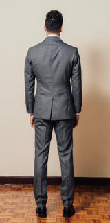 Gullar Grey Plaid Suit