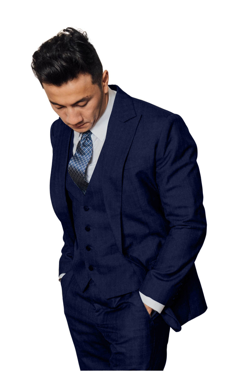 Gullar Navy Blue Suit