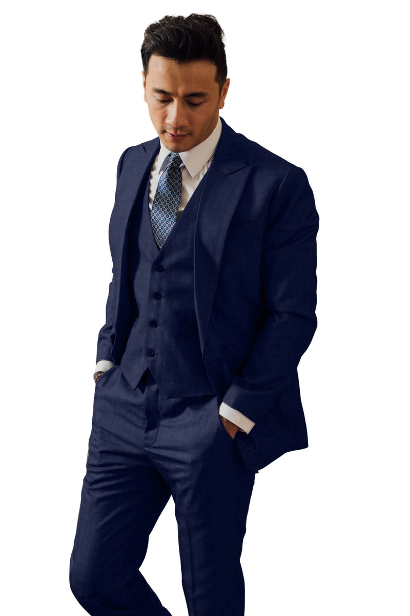 Gullar Navy Blue Suit